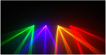 DecorBites™ 4 Lens RGBY Laser Show Christmas Projector