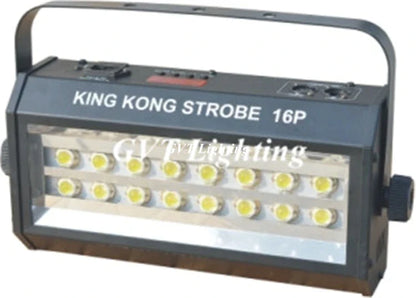 DecorBites™ High Power LED Strobe Light 16pcs 20W White Colorful Flash Light