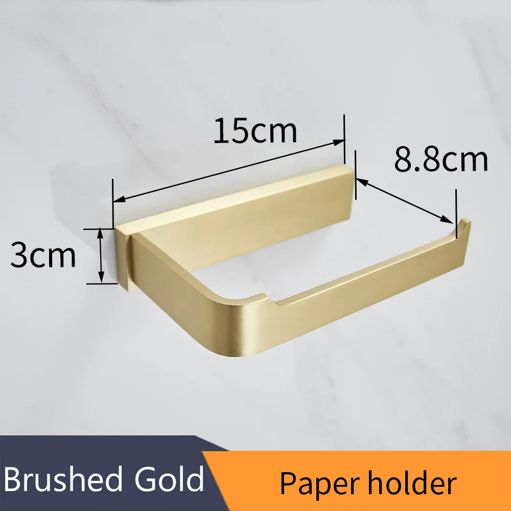 Copper Gold Bath Set
