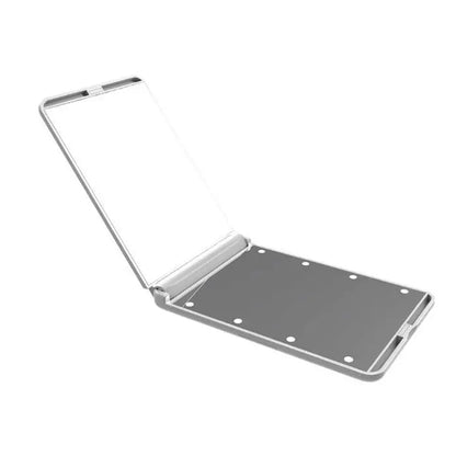DecorBites™ LED Vanity Mirror Compact Foldable Makeup Pocket Cosmetic Mirror