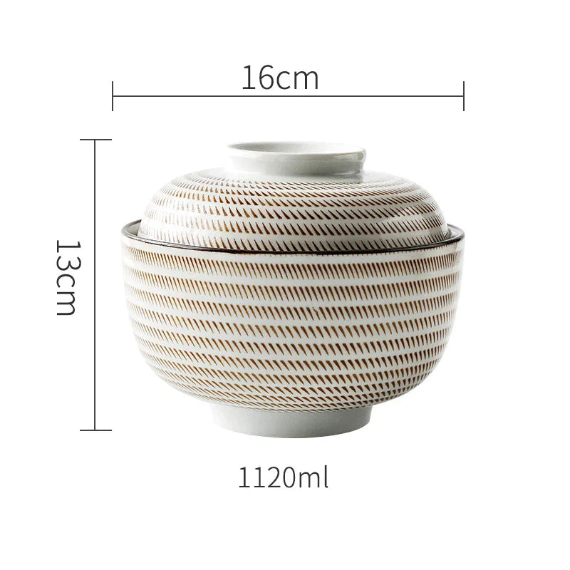 Eco-Friendly Ceramic Soup Bowl