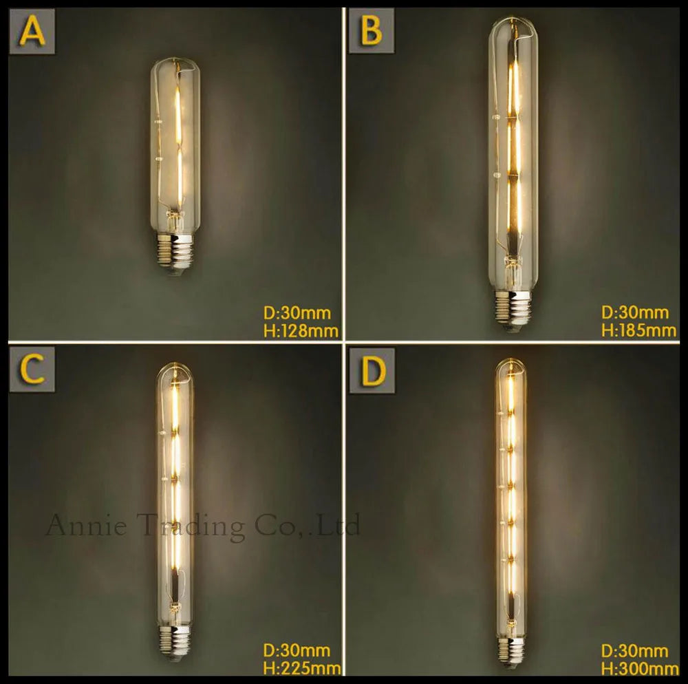 Tubular Edison LED Bulb