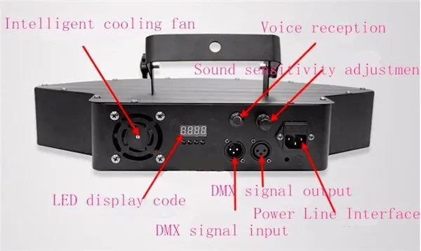 RGBW LED Laser Light