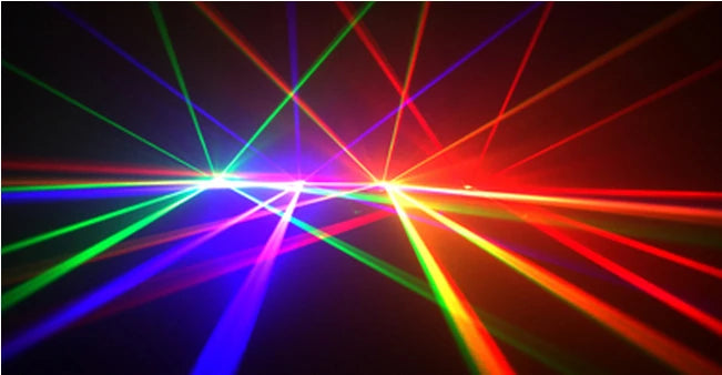 DecorBites™ 4 Lens RGBY Laser Show Christmas Projector