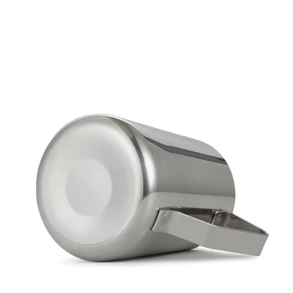 DecorBites™ Frothing Cup: Stainless Steel Measuring Pitcher for Latte Art