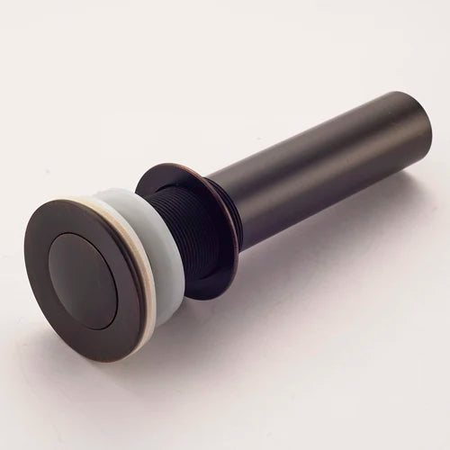 DecorBites™ Bathroom Basin Waste Pop Up Drain for Vanity Sink, Five Color Options