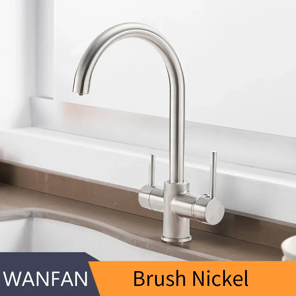 Chrome Waterfilter Mixer Tap