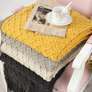 Diamond Pattern Throw Blanket