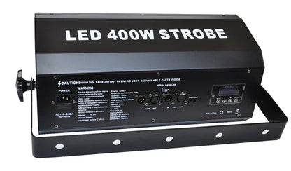 DecorBites™ 400W High Power LED Strobe Light with 4*100W LEDs for DJ Stroboscope