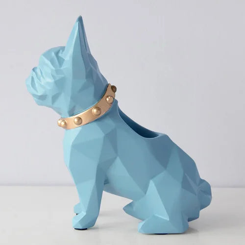 DecorBites™ Dog Resin Pen Holder Desk Organizer Office Accessories Storage Pencil Pot