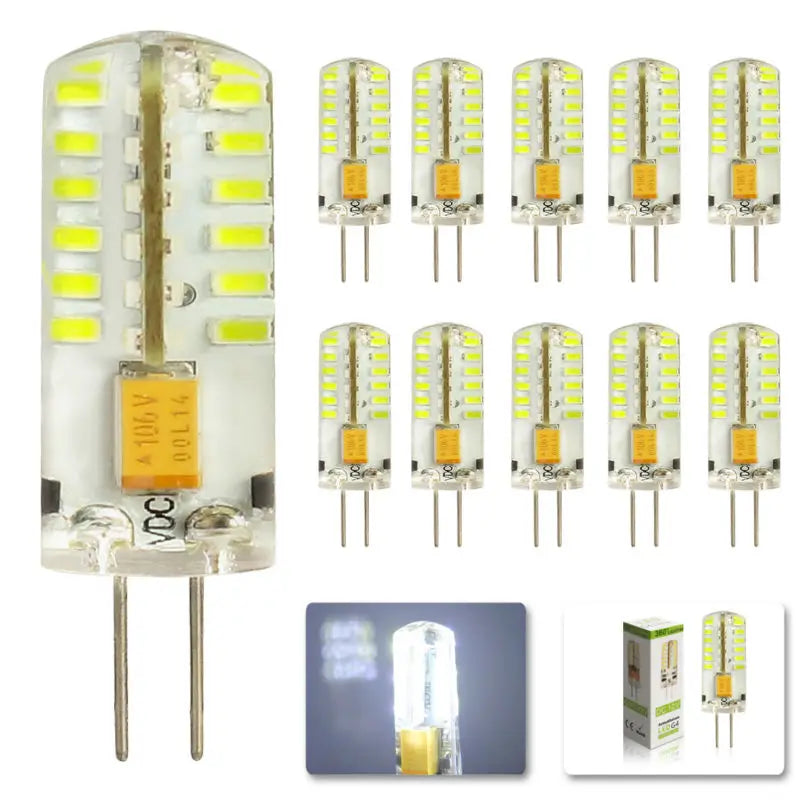 DecorBites™ G4 LED Spot Light Bulb 4W - Crystal Lighting Lamp Spotlight - 10Pcs