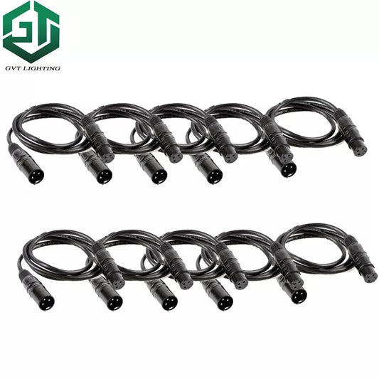 DecorBites™ DMX Cable 1m for Stage Lighting Console Moving Head Par Laser Lights