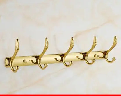 DecorBites™ Gold Bathroom Hardware Set for Towels, Paper, Brushes, and More