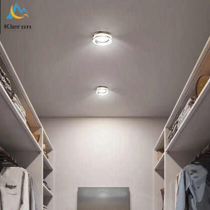 DecorBites™ Crystal LED Ceiling Spotlight for Living Room, Bedroom, Bathroom - Modern Embedded Kitchen Light Fixtures