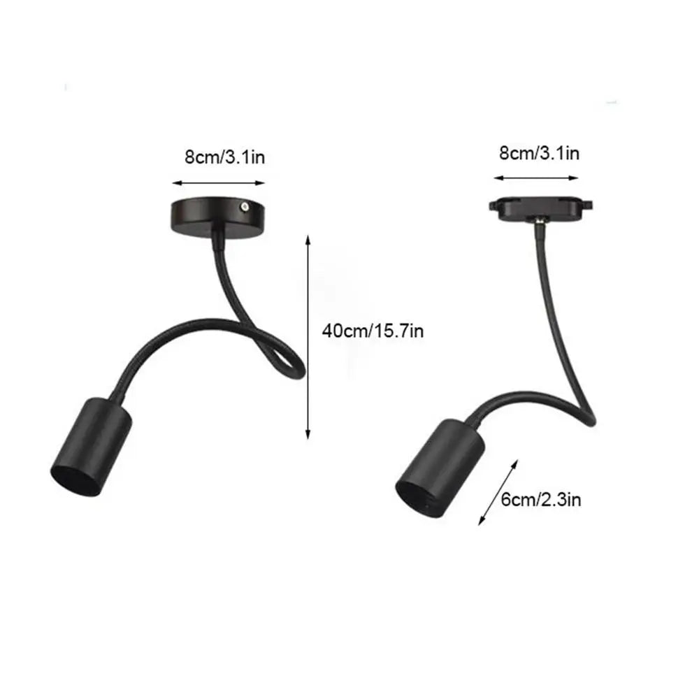 Black Flex Track Light