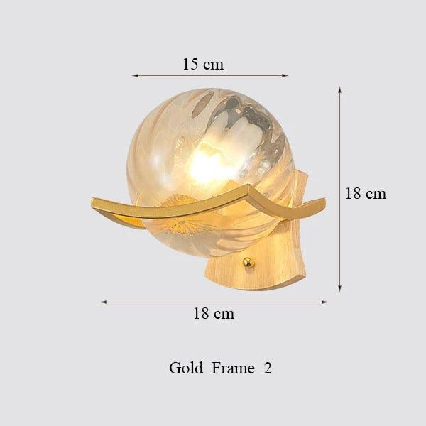 Wood Minimalist Wall Lamp
