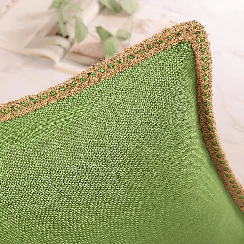 Cotton Linen Cushion Cover