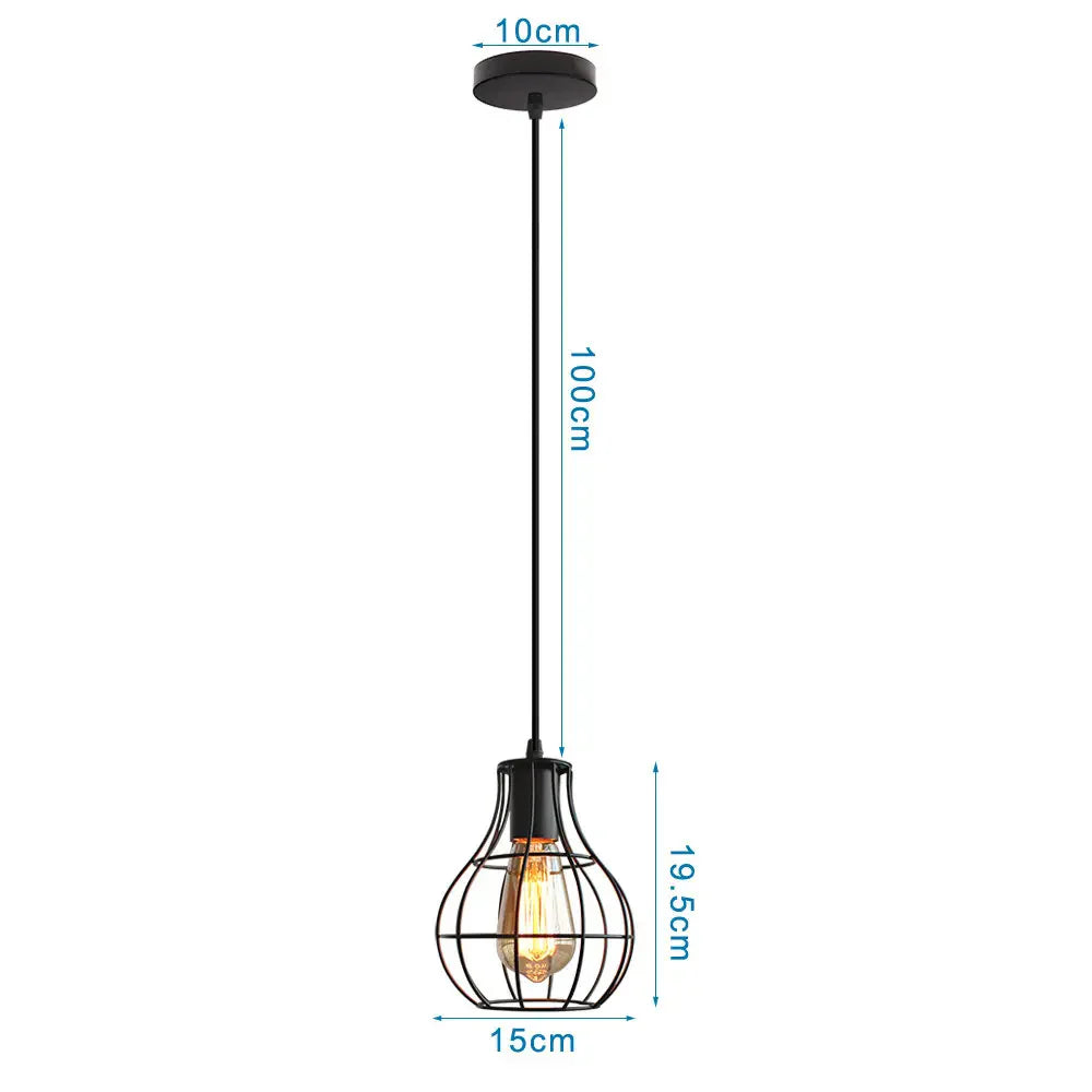 DecorBites™ Industrial LED Pendant Ceiling Light for Home Living Room Kitchen Decor