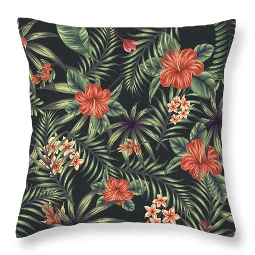 DecorBites™ Green Leaves Decorative Throw Pillowcase 45*45cm for Sofa Home Decor