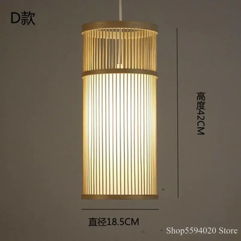 Bamboo Modern Chandelier Light