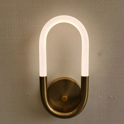 DecorBites™ Acrylic Ring LED Wall Lamp for Modern Indoor Decor, Living Room Bedroom Lighting