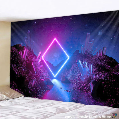 DecorBites™ Galaxy Tapestry: Psychedelic Hippie Home Decor & Wall Hanging