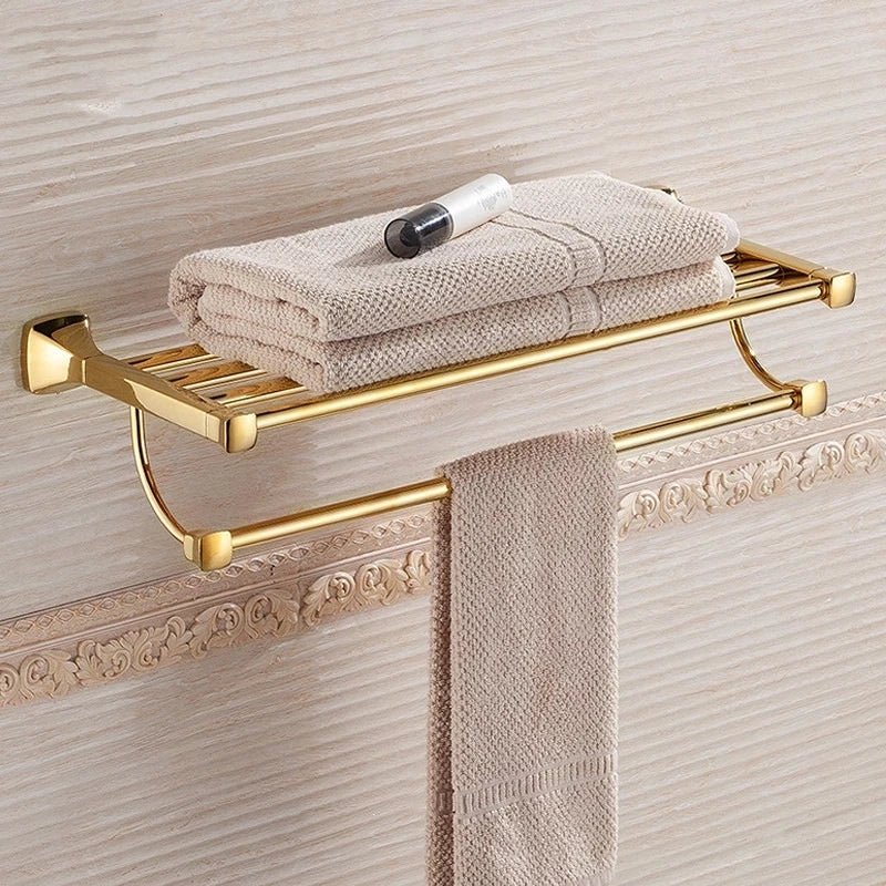 Gold Copper Hardware Set