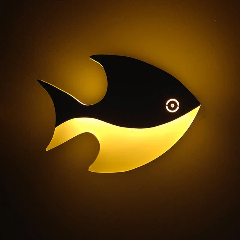 Acrylic Fish Wall Lamp