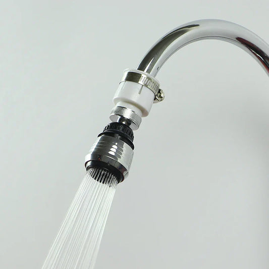 DecorBites™ Kitchen Faucet Aerator: 360 Degree Swivel, 2 Modes, Water Saving Nozzle