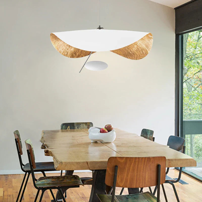 DecorBites™ Lederam Manta Pendant - Industrial Retro Style White/Black Ceiling Lamp