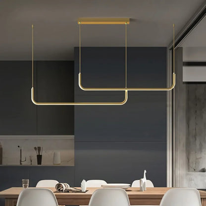 DecorBites™ LED Ceiling Chandelier Dimmable Pendant Lamps for Modern Home Decor Lighting