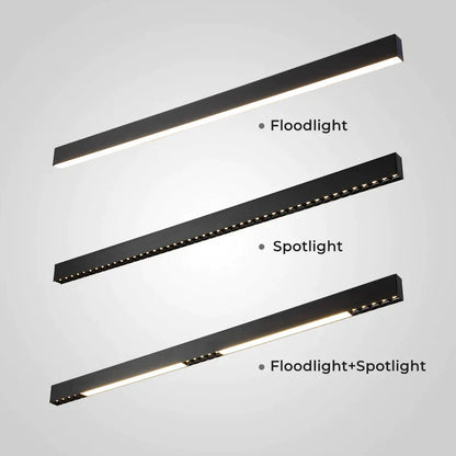 DecorBites™ LED Linear Grille Light: Modern Surface Mount Ceiling Lighting for Home, 110V/220V