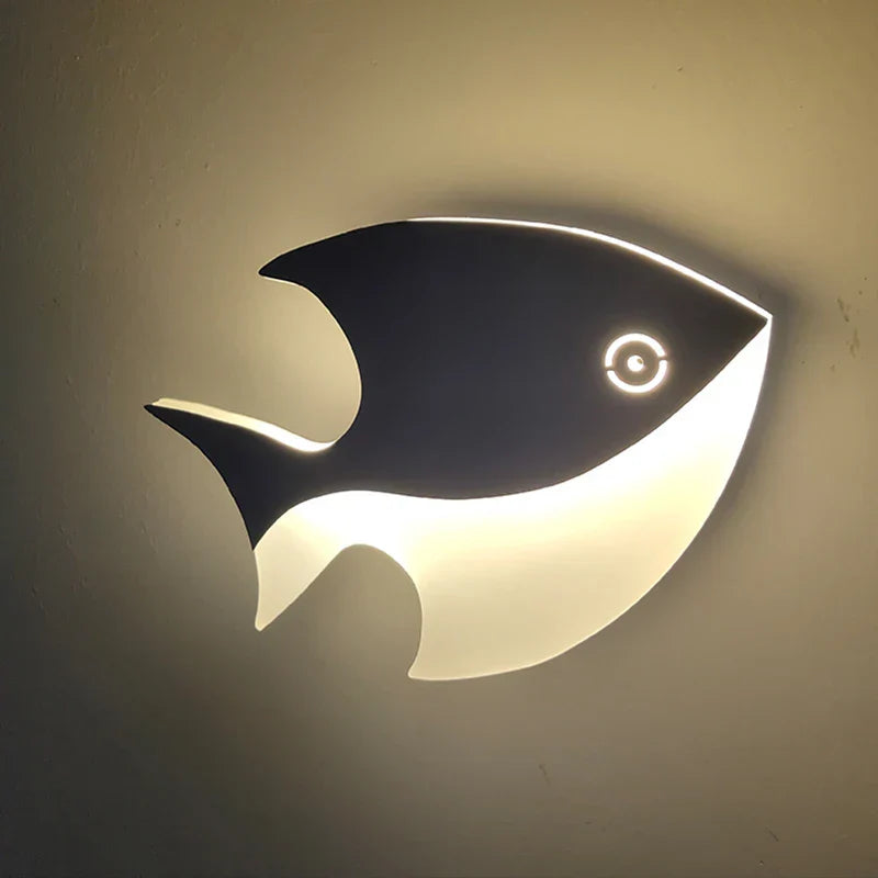 Acrylic Fish Wall Lamp