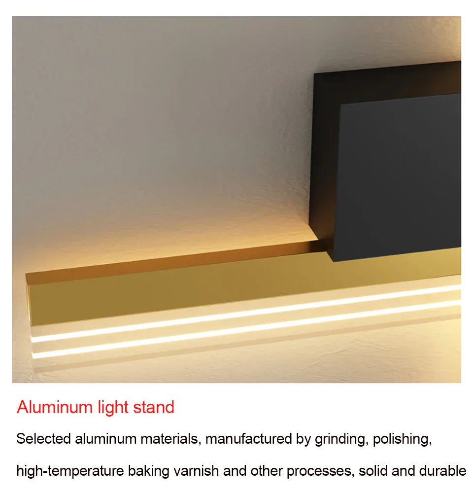 DecorBites™ LED Aluminum Wall Light for Bedroom Living Room Home Decor