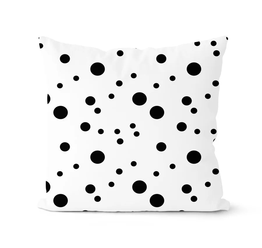 DecorBites™ Geometric Black & White Pillowcase Set – Home Sofa Decoration Cushion