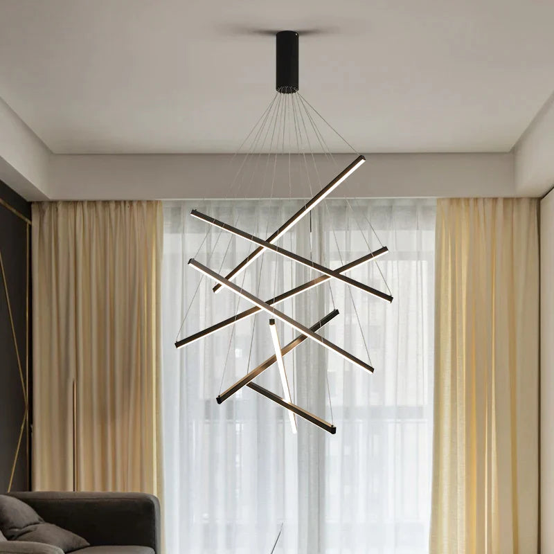 LED Ladder Pendant Light