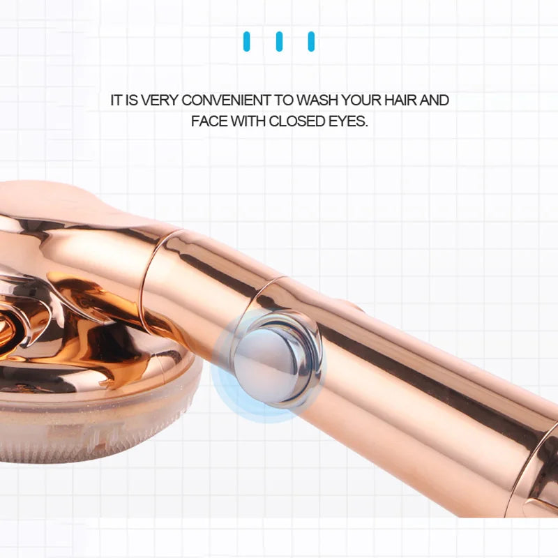 Chrome Massage Shower Head