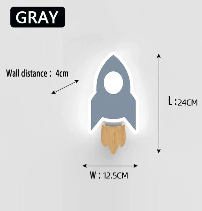 Metal Cartoon LED Lamp