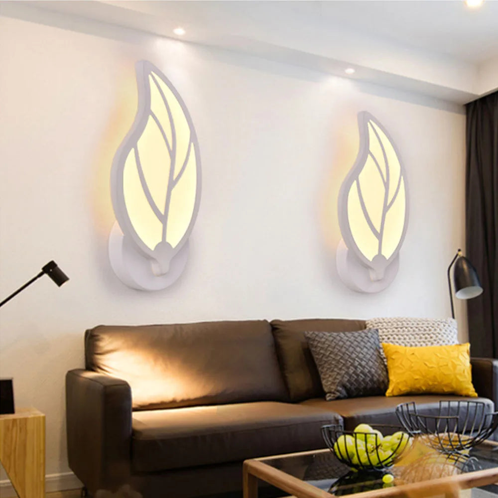 Gold Leaf LED Sconce