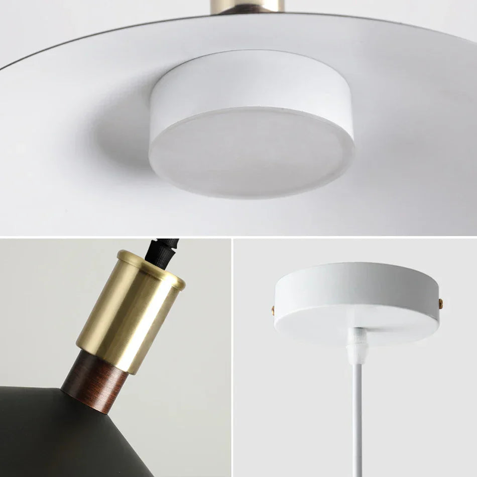 DecorBites™ Dimming Pendant Light: Modern Nordic Hanging Lamp for Restaurant and Living Room