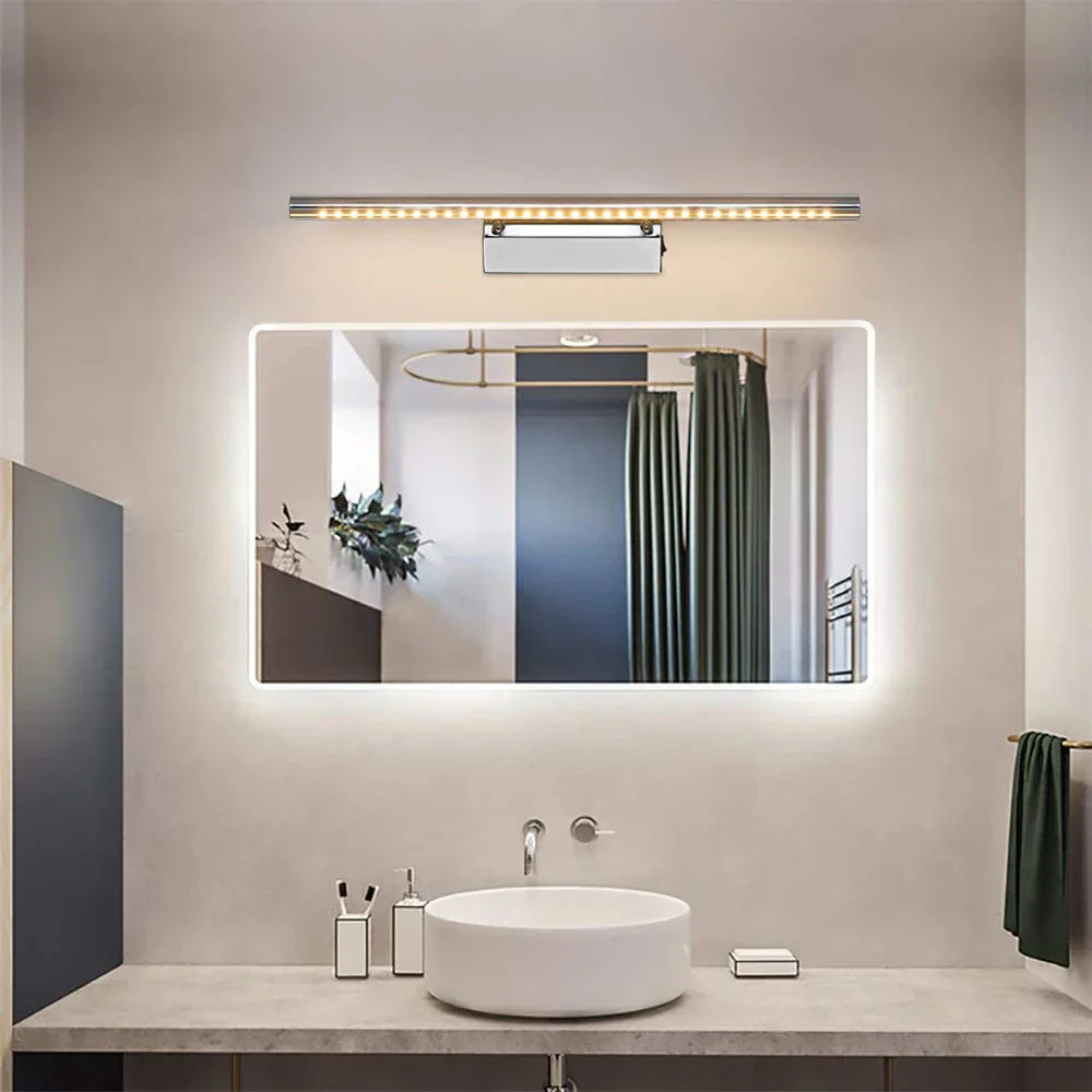 Stainless Steel Mirror Lamp