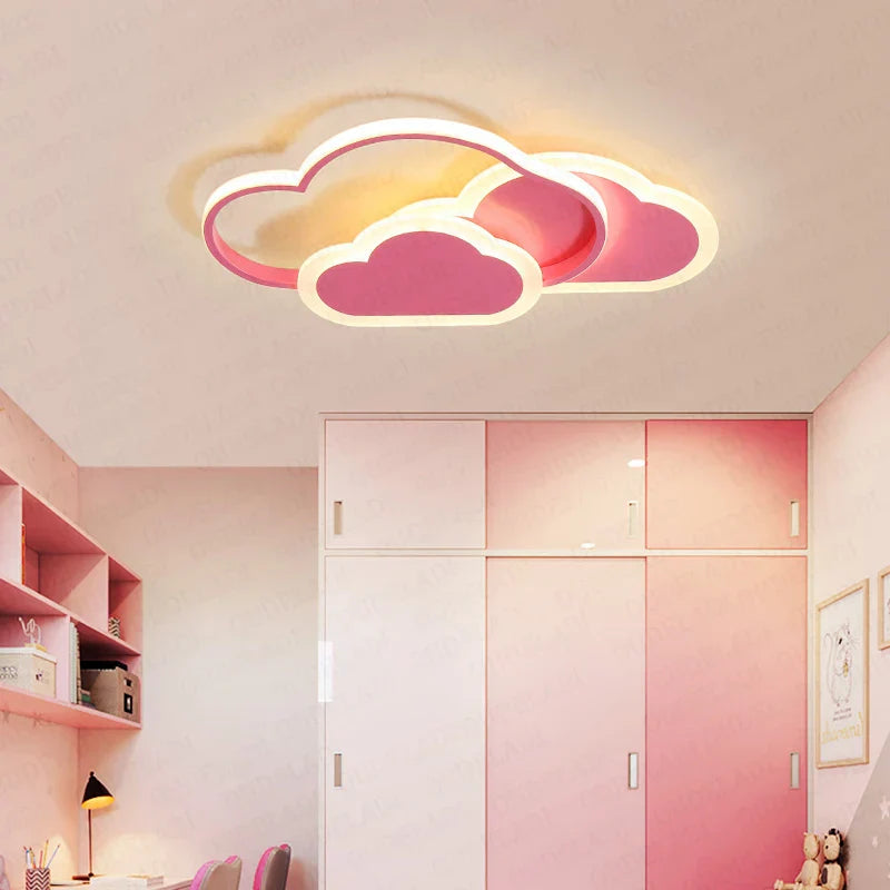 White Pink Pentagram Light