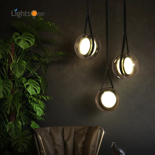 DecorBites™ Designer Pendant Lights: Personality Bar & Bedroom Lamp