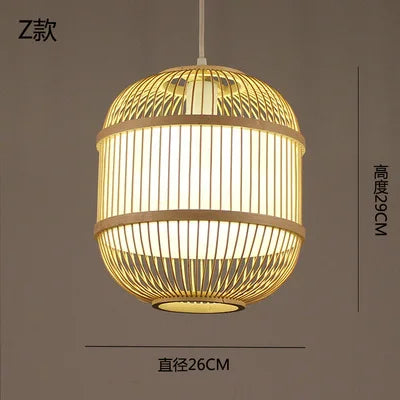 Bamboo Modern Chandelier Light