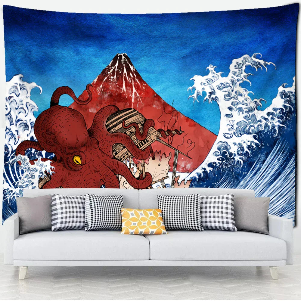 Polyester Boho Tapestry Decor