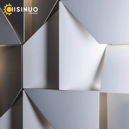 DecorBites™ Geometric Art Indoor Wall Lamp for Bedroom Living Room Staircase Home Decor