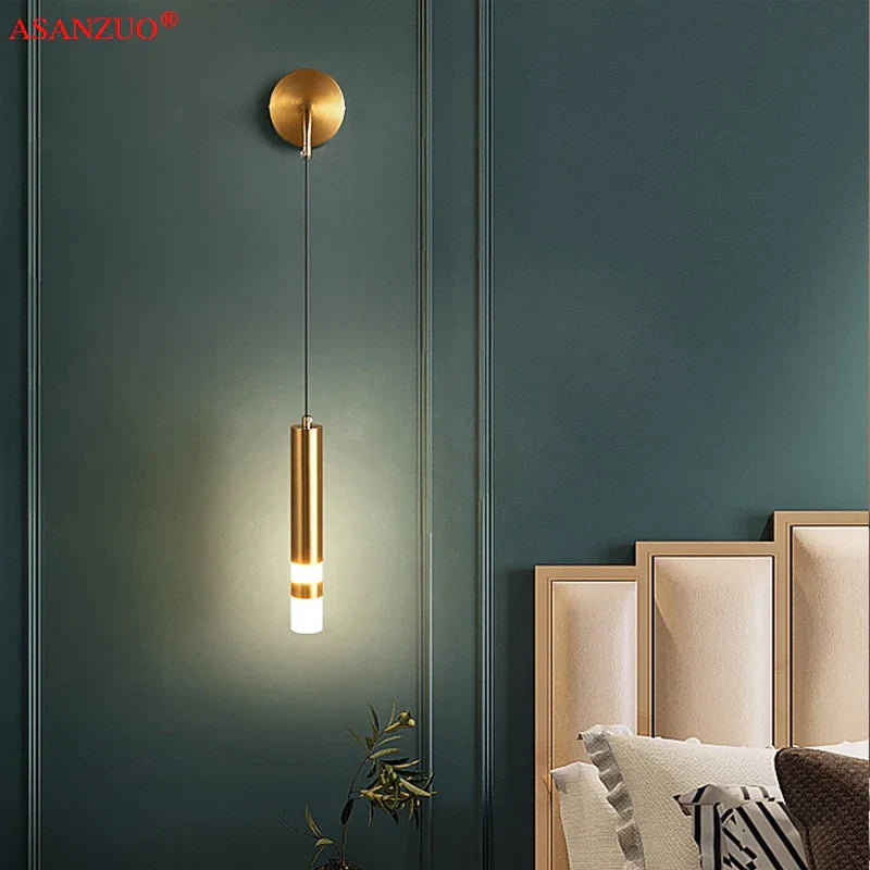 DecorBites™ LED Wall Lamps - Modern Bedside & Reading Light for Bedroom, Study, Stairway