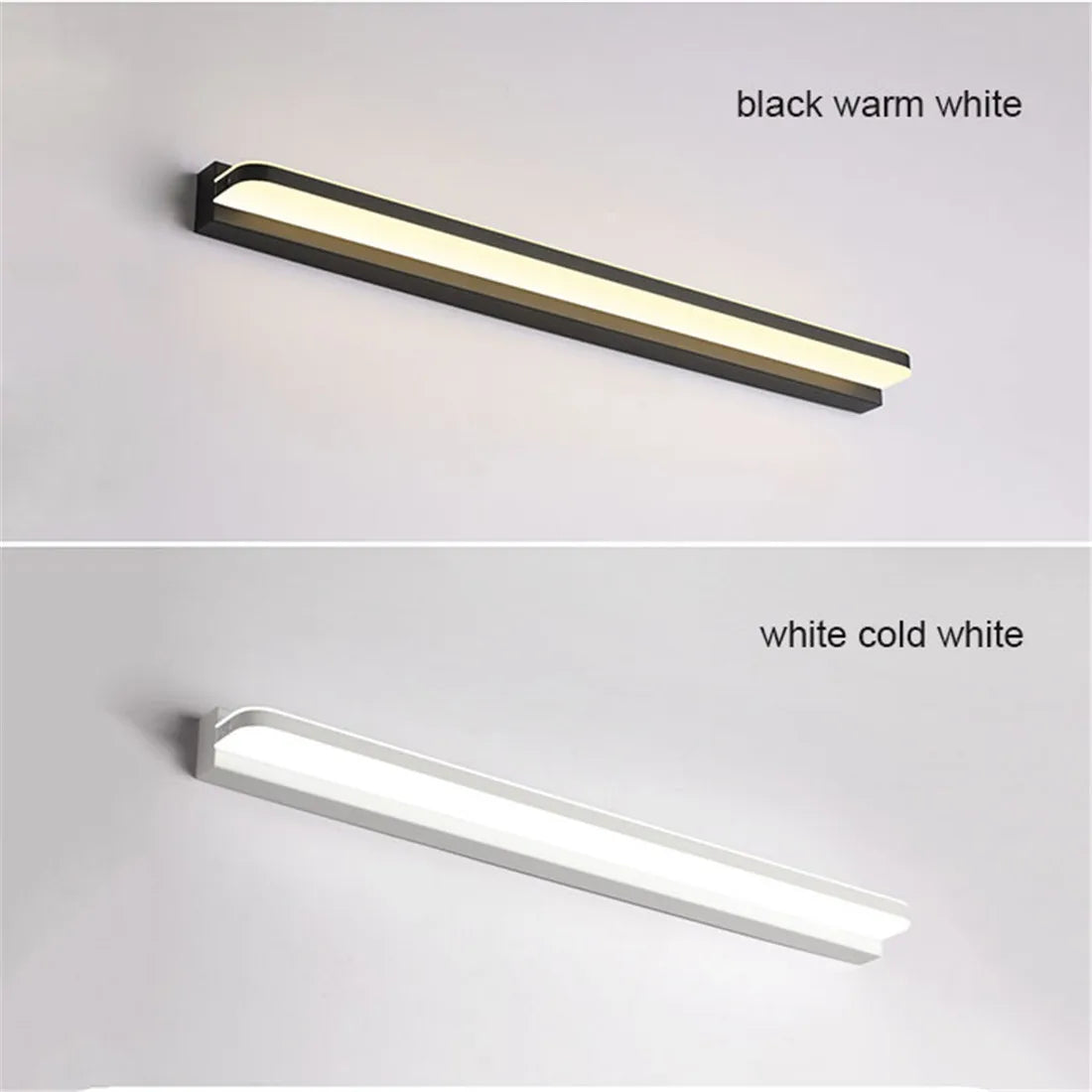 DecorBites™ LED Vanity Light with Mirror for Bathroom Makeup Wall Lighting