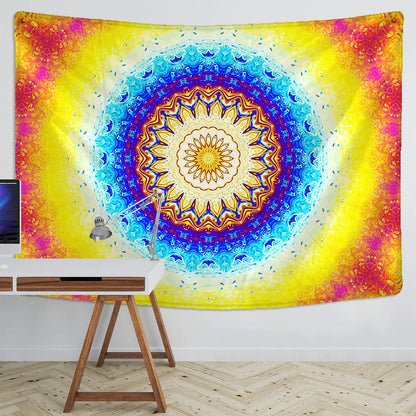 DecorBites™ Indian Mandala Tapestry Boho Wall Hanging Sleeping Pad Beach Throw Rug