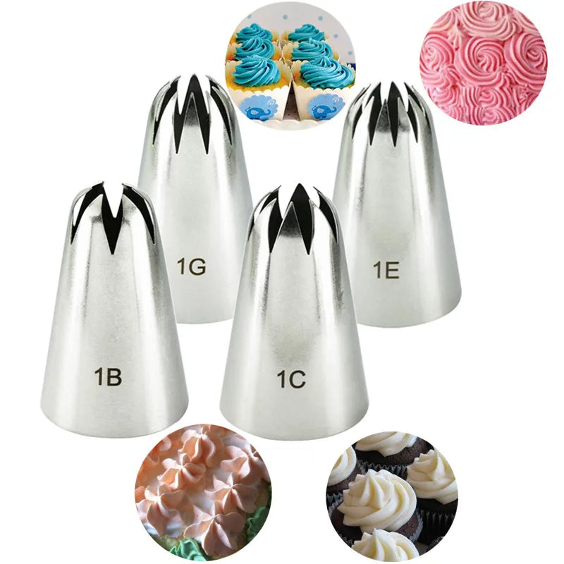 Stainless Steel Pastry Tips Set